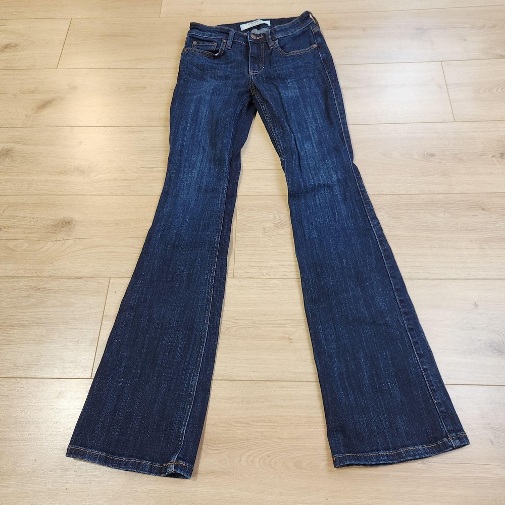 Idyllwind Rebel Jeans Womens 0W/34L Dark Wash Blue Mid Rise Bootcut Stretch